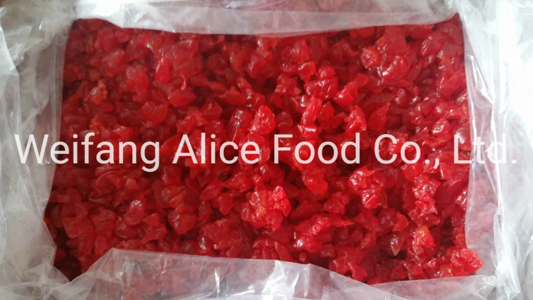 Food Ingredients Air Drying Dried Fruit Dice Kiwi Strawberry Apple Cherry Dehydrated Fruit