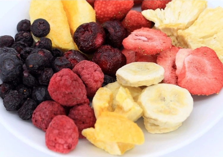 Freeze Dried Fruits Fd Strawberry/Apple/Pear/ Peach/Mango/ Yogurt/Pineapple/Blueberry/Kiwi/Jackfruit/Raspberry/Fig/Dragon Fruit