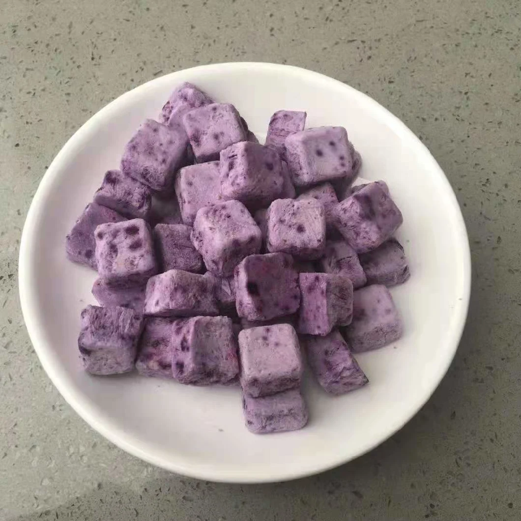 Freeze-Dried Yogurt Cubes for Cereal