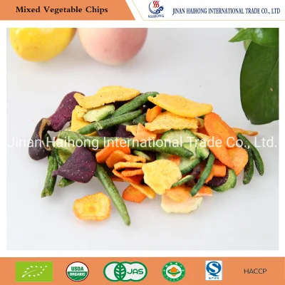 Chips integrados de frutas e vegetais a granel, frutas secas/legumes/mistos liofilizados, frutas e legumes crocantes